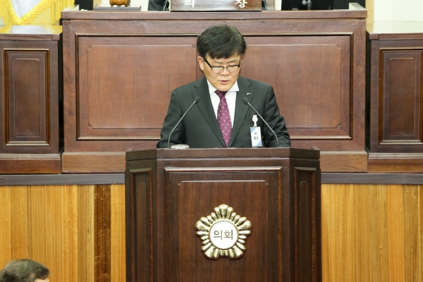 제211회 임시회 제1차 본회의 활동