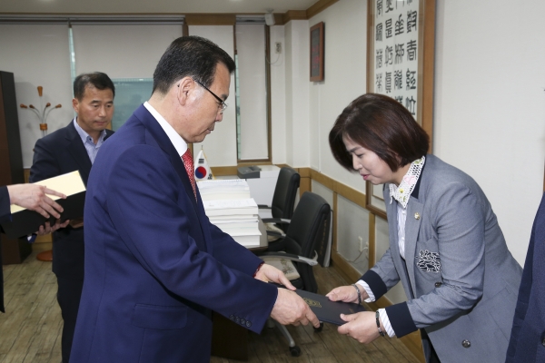 2016년도 회계결산 검사위원 위촉식