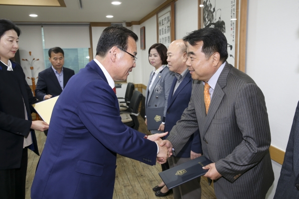 2016년도 회계결산 검사위원 위촉식