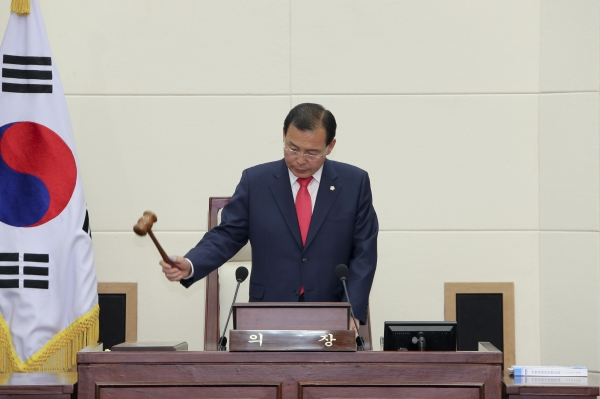 제213회 임시회 제1차 본회의 활동