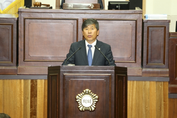 제213회 임시회 제1차 본회의 활동