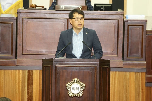 제213회 임시회 제1차 본회의 활동