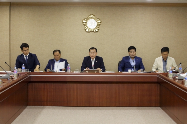 구미시의회 의원 간담회