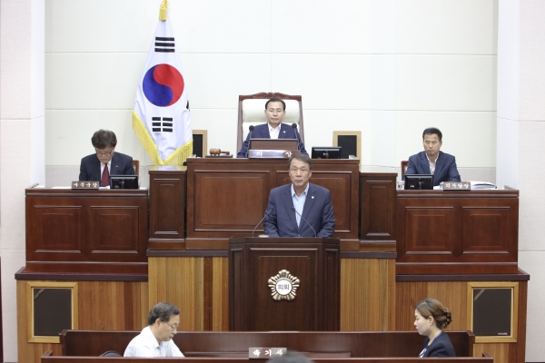 제214회 구미시의회 제1차 정례회시 제1차 본회의 활동