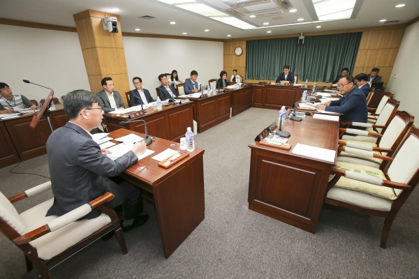 제214회 정례회 산업건설위원회 활동