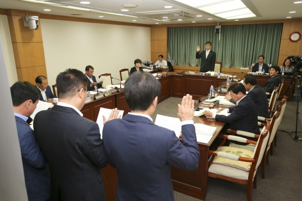 제214회 정례회 기획행정위원회 소관 행정사무감사 활동