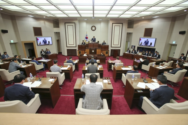제216회 임시회 제1차 본회의 활동