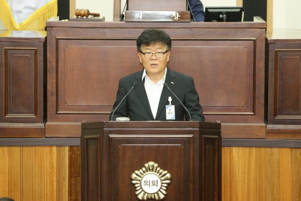 제216회 임시회 제1차 본회의 활동