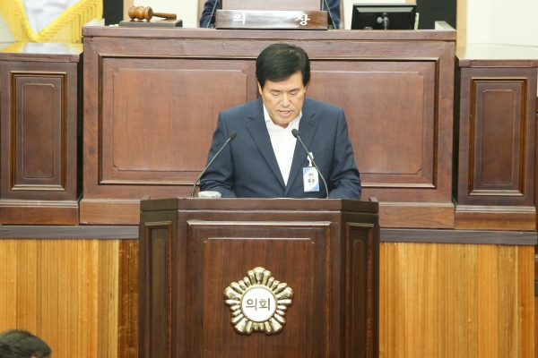 제216회 임시회 제1차 본회의 활동