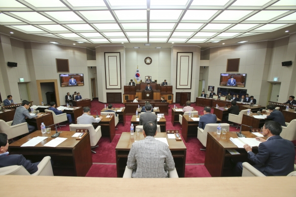 제216회 임시회 제1차 본회의 활동