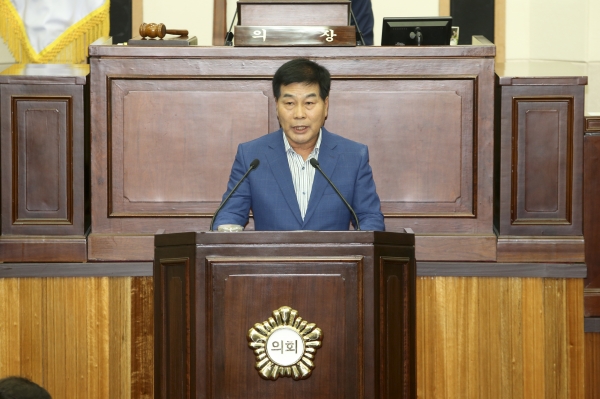제216회 임시회 제1차 본회의 활동