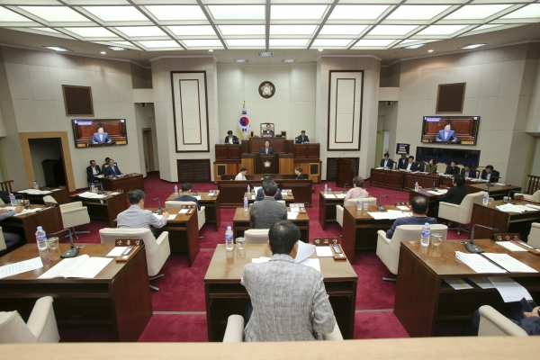 제216회 임시회 제1차 본회의 활동