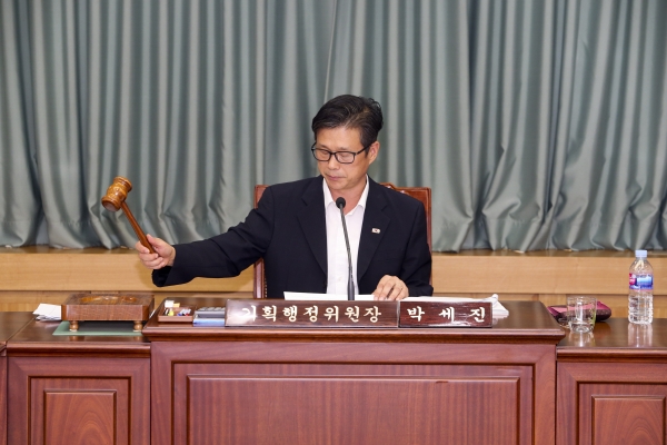 제216회 임시회 기획행정위원회 활동