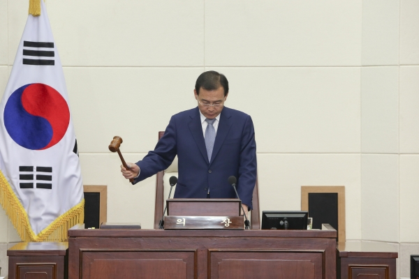 제217회 임시회 제1차 본회의 활동