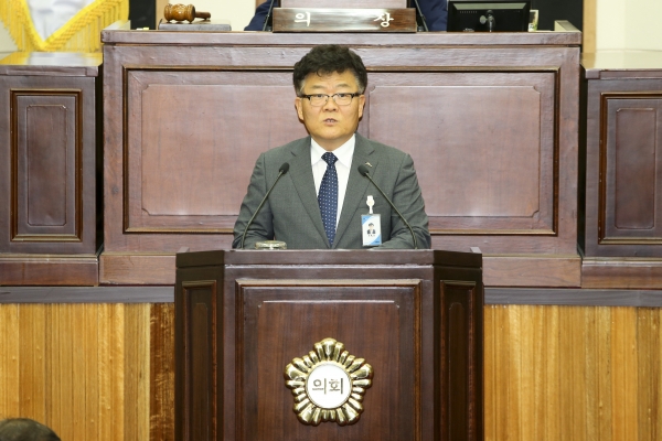 제217회 임시회 제1차 본회의 활동