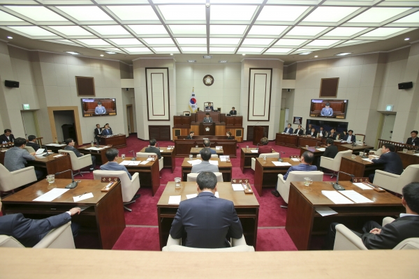 제217회 임시회 제1차 본회의 활동