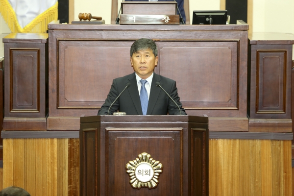 제217회 임시회 제1차 본회의 활동