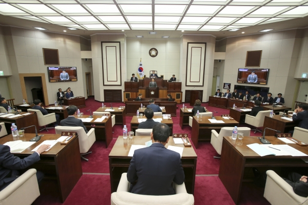제217회 임시회 제2차 본회의 활동