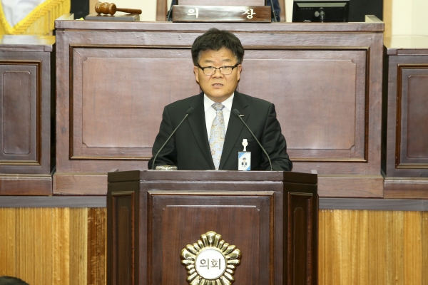 제218회 정례회 제1차 본회의 활동