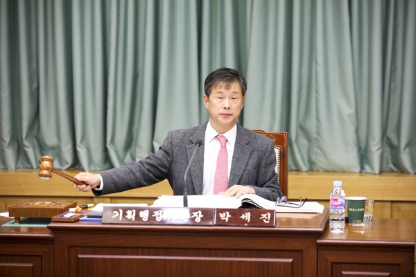 제218회 정례회 기획행정위원회 활동