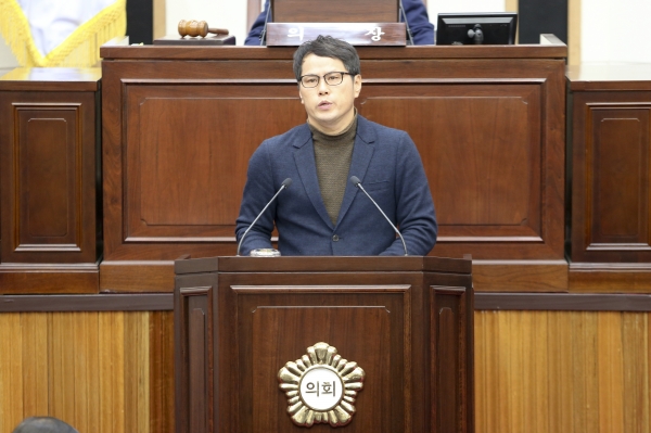 제218회 정례회 제2차 본회의 활동