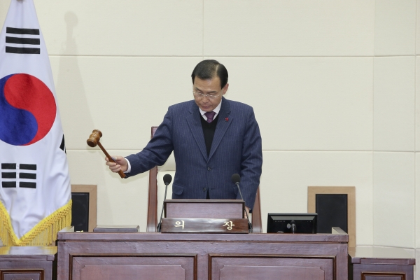 제218회 정례회 제3차 본회의 활동