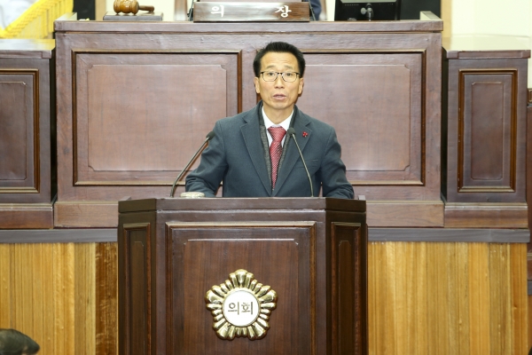 제218회 정례회 제3차 본회의 활동