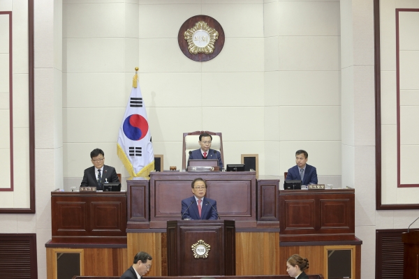 제219회 임시회 제1차 본회의 활동