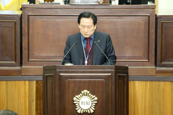 제219회 임시회 제2차 본회의 활동