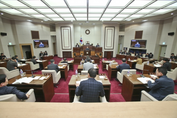 제219회 임시회 제3차 본회의 활동