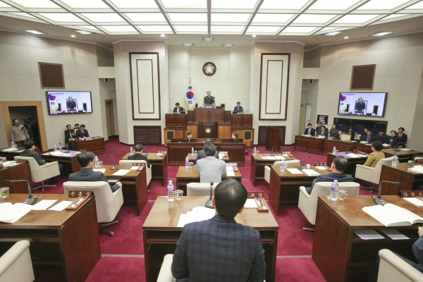 제219회 임시회 제3차 본회의 활동