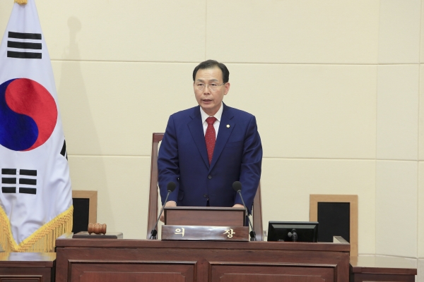 제221회 임시회 개회식