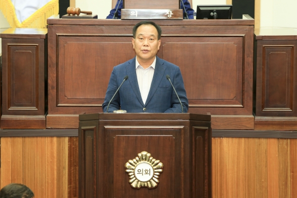 제221회 임시회 제1차 본회의 활동