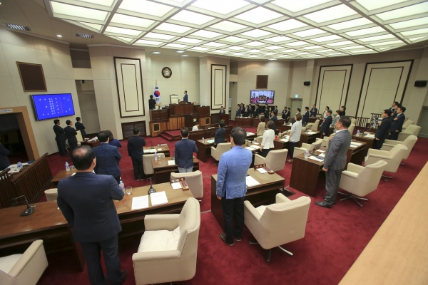 제224회 임시회 개회식 및 제1차 본회의 활동