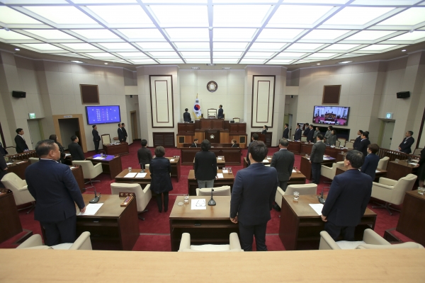 제226회 임시회 개회식 및 제1차 본회의 활동