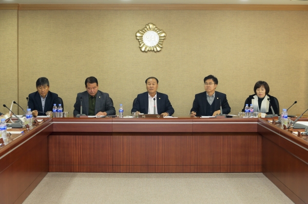 구미시의회 전체의원 간담회