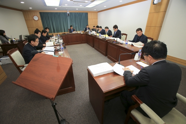 제227회 제2차 정례회 산업건설위원회 2019년도 예산안 및 기금운용계획안 예비심사 활동