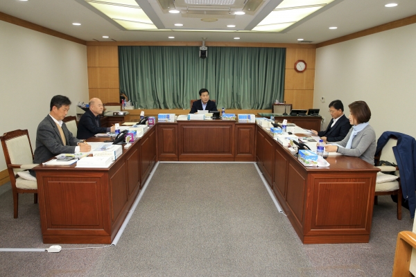 2018 회계년도 결산검사위원 활동