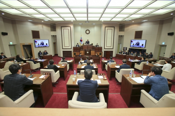 제230회 임시회 제1차 본회의 활동