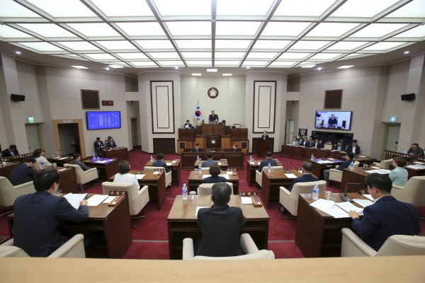 제231회 정례회 개회식 및 제1차 본회의 활동