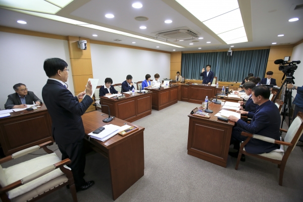 제231회 정례회시 의회운영위원회 소관 행정사무감사 활동