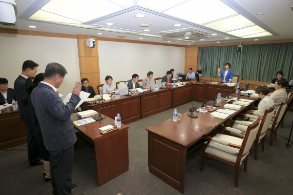 제231회 정례회시 기획행정위원회 소관 행정사무감사 활동