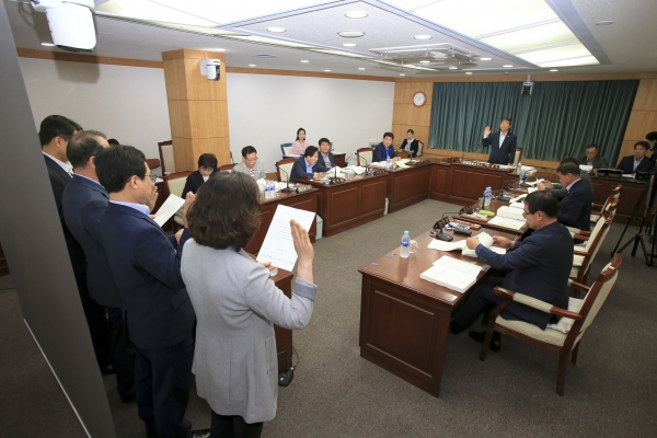 제231회 정례회시 산업건설위원회 소관 행정사무감사 활동