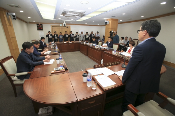제5차 행정사무조사특별위원회 활동