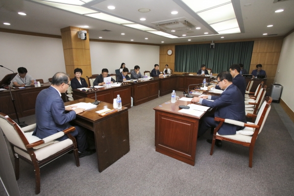 제232회 임시회 산업건설위원회 조례안 심사활동