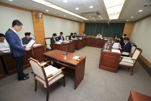 폐회중 의회운영위원회 활동