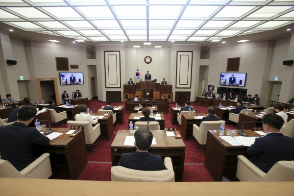 제233회 임시회 개회식 및 제1차 본회의 활동