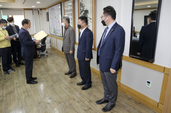 2019 회계연도 결산검사위원 위촉식