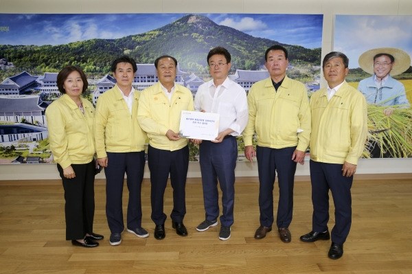 통합신공항 최종이전지 선정 촉구 결의문 관련하여 경상북도 도청 및 의회 방문