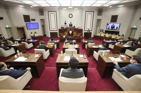 제242회 임시회 개회식 및 제1차 본회의 활동